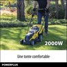 POWERPLUS Segadora eléctrica 2000W 42cm - Mulching