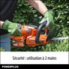 Dimensione a doppia altezza di potenza Powdpg7536 - batteria da 40 V, 