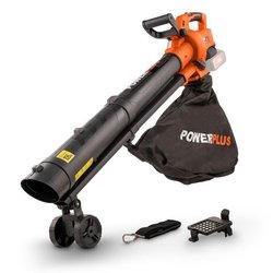 Dual Power 3-in-1 Powdpg75270 battery leaf blower-40 V, 210 km/h, with