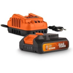 Batteria e Caricabatterie - Dual Power - POWDP90620 - Batteria 2.0Ah 2