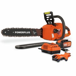 Motosierra a batería - Doble potencia - POWDPGCSS2 - Podadora inalámbr