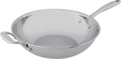 Wok  GEMÜTLICH & TRENDIG  KLASSISCH  Edelstahl  Ø 30 cm  Geeignet