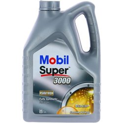 Contenedor de aceite de motor - MOBIL - S3000 5W40 - 5 L - 4 estacione
