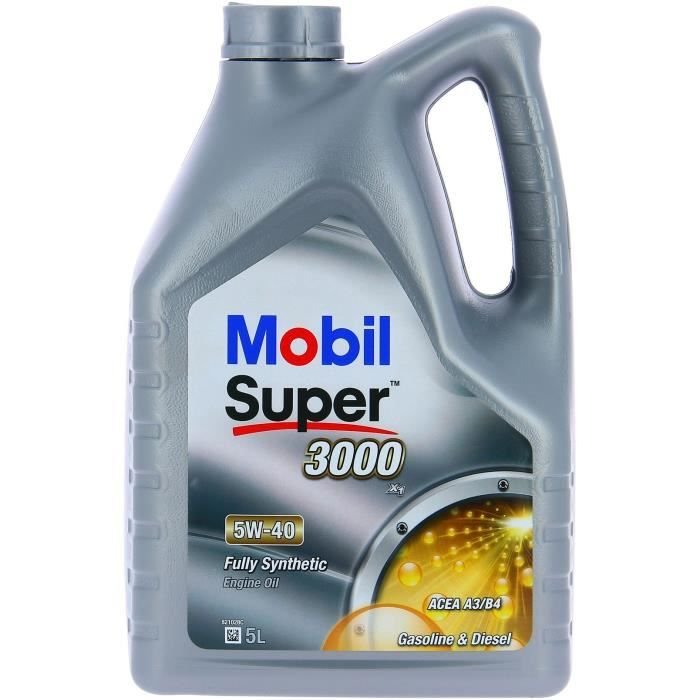 Contenitore olio motore - MOBIL - S3000 5W40 - 5 L - 4 stagioni