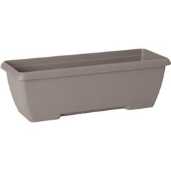 Planter - GARDEN ID Teramo - Taupe 60 cm - Solidity - Integrated water
