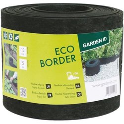 Borde de jardín de caucho reciclado - GARDEN ID Eco Border - 5 m H13 c