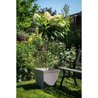 Pot carré - GARDEN ID - Green Care Impact Taupe - 39 x 33 cm - Garanti