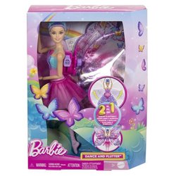 Barbie-Van danseres naar vlinder-pop transformatie 2 in 1 HXJ10