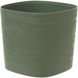 Pot met waterreserve - GARDEN ID Respect - Groengroen 40 x 40 cm - 100