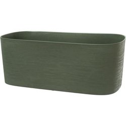Jardiniere + Wasserreserve  GARDEN ID Respect  Verdigris 50 x 17 cm 