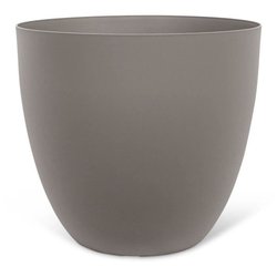 Vaso da fiori - GARDEN ID - Phoenix Taupe - 38 x 34 cm - 100% Riciclat