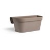 Jardiniere+Haken - GARDEN ID Star - Taupe 50 x 21 cm - Einfache Befest