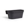 Giardiniera+gancio - GARDEN ID Star - Nero-Anth 50 x 21 cm - Fissaggio