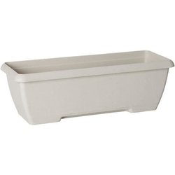 Jardiniere - GARDEN ID Teramo - Blanc 60 cm - Solidité - Réserve d eau