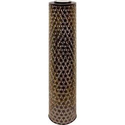 Solarlampe - GARDEN ID Column - Gold-Schwarz - Ø20 H80 cm - 6 bis 8 St