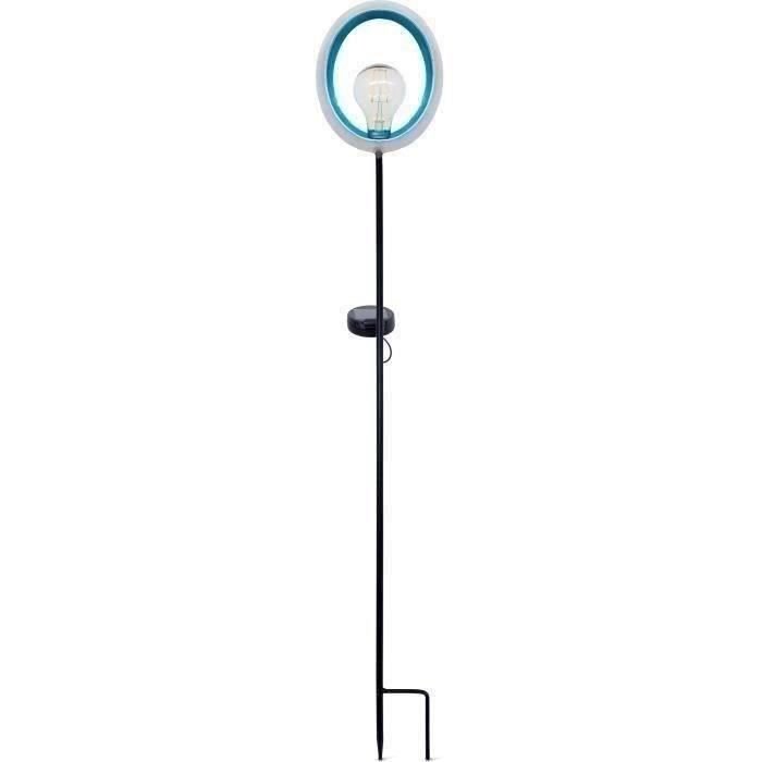 Lanterne solaire - GARDEN ID Lagune - Ø16 h80 cm - Autonomie 6-8h - Bo