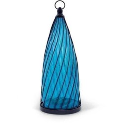 Lantaarn op zonne-energie - GARDEN ID Blue Dome - Ø17 H40 cm - Autonom