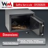 WORKMEN SECURITY Electronic safe with code 16L 25x35x25 cm