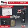 WORKMEN SECURITY Electronic safe with code 16L 25x35x25 cm