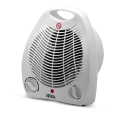 Heizlüfter - 2000 W - WARM TECH - 240 V - Bis zu 15 m3 - Weiß