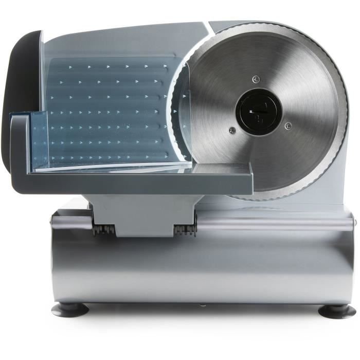 Trancheuse électrique - DOMO - DO521S - 150 W - Ø19 cm - Gris