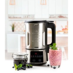 Domo -verwarmingsblender - 6 programma s - roestvrij staal