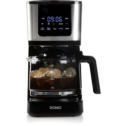 Cafetera de filtro - DOMO - DO733K - 900 W - 4 a 10 tazas - Pantalla L
