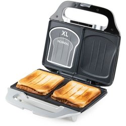 DOMO Sandwichmaker  DO9267C  XXL-Platten  Antihaftbeschichtung  90