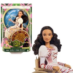 Bambola Mattel-Wicked-Nessarose con vestito e accessori - Wicked - HXY