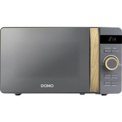 Forno a microonde - DOMO - DO3420 - Grigio con finitura in legno - L45
