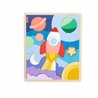 FISHER-PRICE Puzzle in Legno Puzzle Spazio 42 pezzi per i più piccoli 
