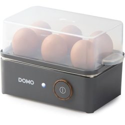 Cocedor de huevos - DOMO - DO9283EK - 400 W - 6 huevos - Gris