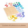 FISHER-PRICE Puzzle in Legno Puzzle Spazio 42 pezzi per i più piccoli 