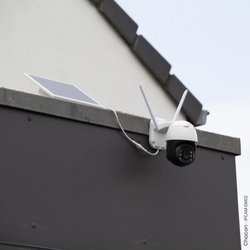 2 cámaras con panel solar - CHACON - 2-IPCAM-DM02 - Exterior - WiFi