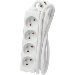 Chacon Party Multiprise Bloc 4 sockets 16a 5m White