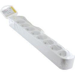 Regleta - CHACON - 8 x 16 A - Con interruptor - Cable de 1,5 m