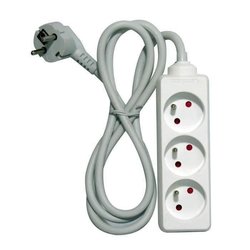 Striscia 3x16A 1,5m bianco
