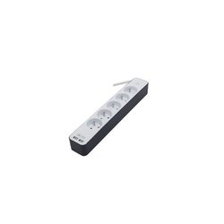 CHACON Bloc multiprise 5 prises 16 A avec 2 ports USB et câble 1,5 m H