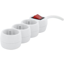 Blocco 3x16A - CHACON - 3G1,5 mm2 - 1,5 m - Bianco