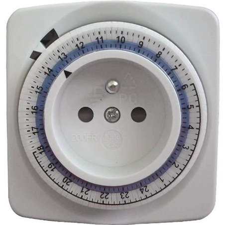 timer meccanico quadrato