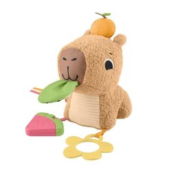 Fisher-Price-Mon Capybara Câlins-Peluche Anneau De Dentition Et Hochet