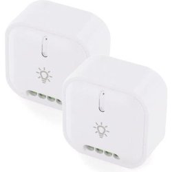 CHACON Conjunto de 2 módulos de iluminación On / Off (1000W) - DiO 1