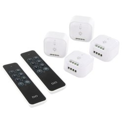 Kit de 4 módulos de iluminación y 2 mandos a distancia - DIO - 54859 -