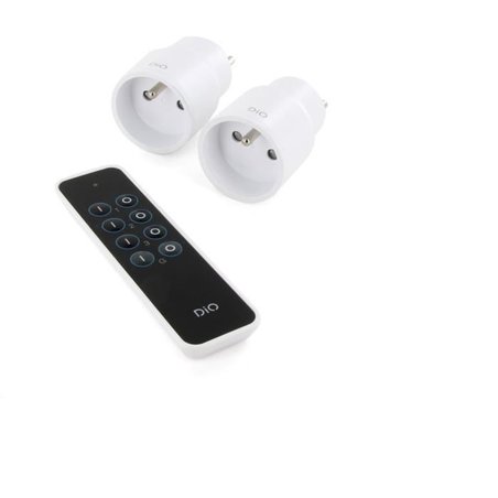 Chacon Kit 2 Nano sockets and remote control --idi (2300W, FR)