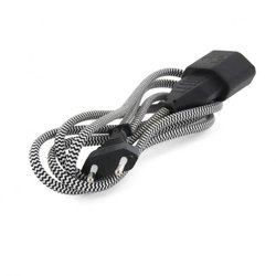 Chacon Black/White Textile Extension 6a - 1,5 m Schwarz -Black