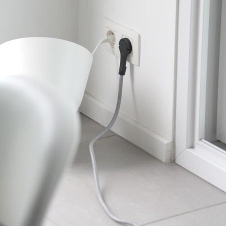 CHACON Textile Extender 5m 3x1,5m2 Textilkabel & schwarzer Flachstecke