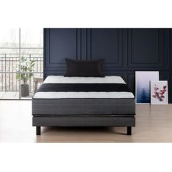 Ensemble matelas + sommier 160x200 cm - Mousse mémoire - 28cm - 5 zone