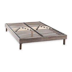 Bettgestell DEKO DREAM im Bausatz 140x190 - Dekor Eiche und Grau