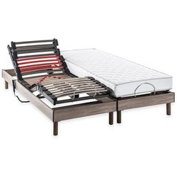 COMFORT elektrische Entspannungsmatratze + Boxspring-Set - 2x90x200 cm