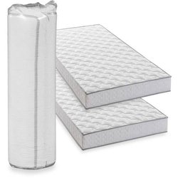 Set van 2 matrassen - 90 x 190 cm - Schuim - 14 cm - 5 comfortzones - 